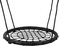 🌳 suhi disc giant nest web net tree swing - monkey rope hanging swing seat sets for garden backyard outdoor - heavy duty for kids children adult logo