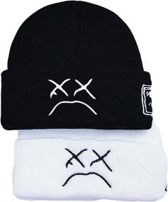 img 1 attached to Dragon Skiing Winter Beanie Knitted Sports & Fitness