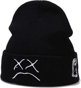 img 4 attached to Dragon Skiing Winter Beanie Knitted Sports & Fitness