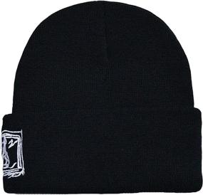img 2 attached to Dragon Skiing Winter Beanie Knitted Sports & Fitness