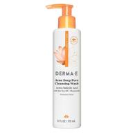 ⚡️ derma e very clear acne cleanser - powerful salicylic acid formula with anti-blemish complex - 6 oz logo