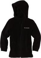 columbia little steens hoodie black logo