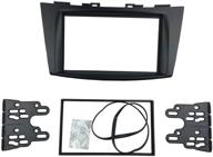 🚗 enhance your suzuk swift/ertiga dash with dkmus double din radio stereo installation trim kit: 2011 up swift, 2012 up ertiga fascia logo