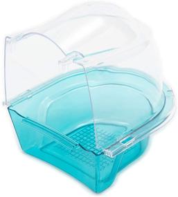 img 4 attached to 🦜 Savic Bird Cage Bath: Perfect for Small and Medium Birds!