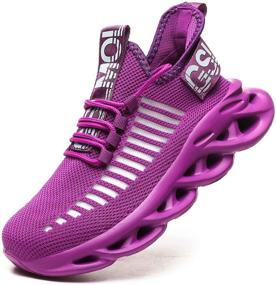 img 1 attached to GSLMOLN Fashion Lightweight Training Walking Men's Shoes in Athletic