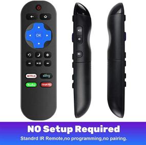 img 2 attached to 📺 Motiexic NS-RCRUS-17 Roku TV Remote Control Compatible with Insignia NS-32DR420NA16 NS-40DR420NA16 NS-43DR710NA17 NS-48DR420NA16 - High Compatibility and Functionality