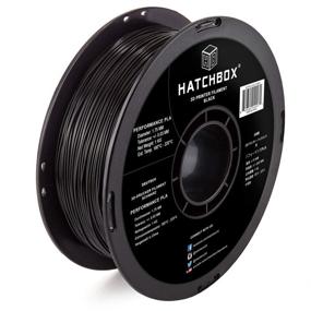 img 4 attached to 🖨️ Hatchbox 3D Printer PLA 1kg1.75mm Black Performance Dimensional