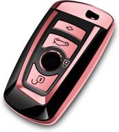 intermerge for bmw key fob cover interior accessories and anti-theft logo