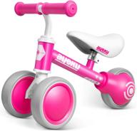 🚲 ayeku baby balance bike: toddler bikes for 12-24 months, ideal gifts for girls and boys to scoot with comfy adjustable seat on 3 wheels logo