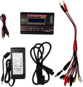 img 2 attached to Балансир-зарядное устройство B6 V3 Lipo для аккумуляторов LiPo/Li-ion/Li-Fe/LiHV (1-6S), NiMH/NiCd (1-15S), PB (2-24V) с ЖК-дисплеем и питанием 15В 6А
