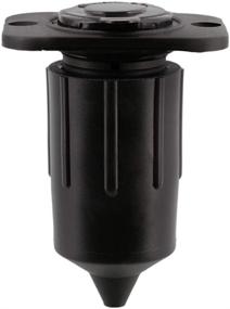 img 1 attached to 🔌 Powerful Scotty #2126 Depthpower Marinco Electric Socket in Sleek Black Design