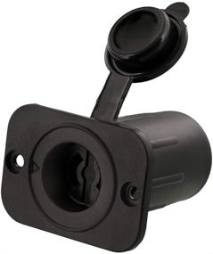 img 2 attached to 🔌 Powerful Scotty #2126 Depthpower Marinco Electric Socket in Sleek Black Design