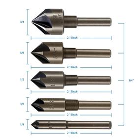 img 3 attached to 🔩 Ступенчатое сверло с возможностью зенковки