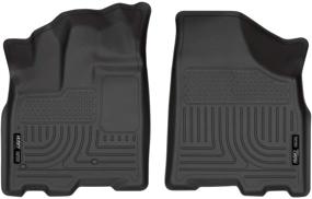 img 4 attached to Коврики для пола Husky Liners Weatherbeater для передних сидений Toyota Sienna 2011-19 - идеальное сочетание!