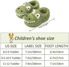 img 3 attached to Regilt Alligators Slippers Household Numeric_11