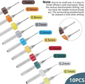 img 3 attached to ODOMY Rotary 0.3-3.0mm Plastic Jewelry: Versatile Crafting Tool for Precise Designs