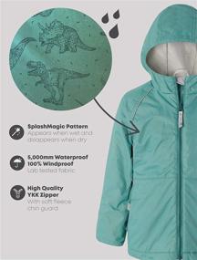 img 2 attached to Therm Lightweight Boys Rain Jacket - Clothing in Jackets & Coats