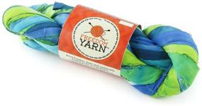 img 3 attached to 🧶 Bachaaya Freedom Yarn: Premium Rajasthani Strip Yarn for Knitting, Crocheting, & Weaving - 225 ft (75 Yds), 150g (5.3oz)