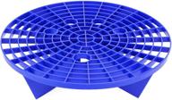 🚗 viking automotive grit trap bucket insert for optimal car wash and detailing, effectively removes dirt and debris from microfiber, mitts, cloths, and sponges, blue logo