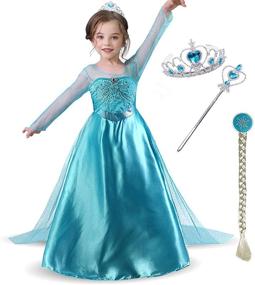 img 4 attached to 👑 Queen Princess Costume Accessories for Girls Ages 3-8