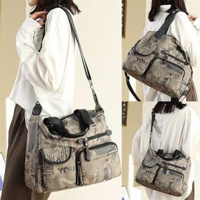 img 2 attached to Shoulder Handbag Waterproof Working Crossbody Women's Handbags & Wallets