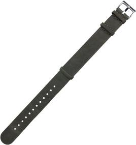 img 2 attached to BARTON Leather Style Watch Straps Men's Watches