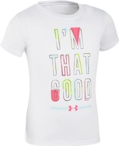 img 1 attached to Стильно и удобно: детская одежда и активная одежда Under Armour Toddler Girls Attitude Girls