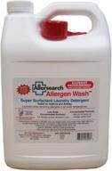 🤧 powerful allergy relief: allergen wash laundry detergent 128 oz. logo
