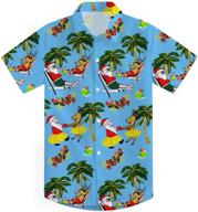 🌺 hawaiian vacation clothing - enlifety girls' christmas clothing logo