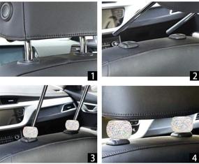 img 2 attached to LEIWOOR Headrest Collars，Car Interior Decoration Interior Accessories in Seat Covers & Accessories