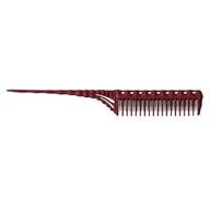 🔴 y.s. park ys-150 red teasing tail comb, легкий 0,016 кг логотип