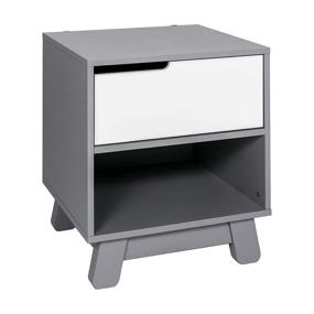 img 4 attached to 🛏️ Babyletto Hudson Nightstand in Port White for Kids' Home Store and Kids' Furniture