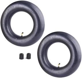 img 4 attached to 🔧 Set of 2 High-Strength Inner Tubes (4.80/4.00-8") for Minibike, Go Kart, Mower, Hand Truck, Wheelbarrow, Cart - Durable Rubber Replacement Tubes