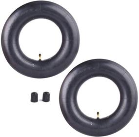 img 3 attached to 🔧 Set of 2 High-Strength Inner Tubes (4.80/4.00-8") for Minibike, Go Kart, Mower, Hand Truck, Wheelbarrow, Cart - Durable Rubber Replacement Tubes