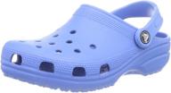 👞 crocs classic powder unisex mules & clogs - women's medium and men's shoe logo