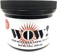 revolutionary wow! miracle multi purpose cleaning & polishing paste, 12 oz tub: the ultimate cleaning tool logo