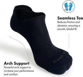 img 1 attached to 🧦 Kane 11 Daytona K-Sport Men's Athletic Socks (1 Pair) - Designed for Your Shoe Size