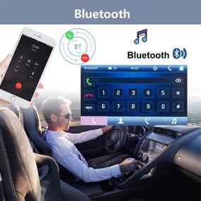 img 3 attached to 🚗 Автомагнитола с сенсорным экраном 7 дюймов и двойным DIN-размером с Bluetooth, камерой заднего вида, FM-радио, USB-входом AUX, входом для карты TF, мультимедийным проигрывателем аудио- и видеофайлов MP5 MP4 MP3, поддержкой функции Mirror Link от Carmektron.