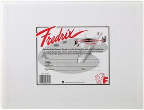 img 1 attached to 🖼️ Fredrix 3207 Canvas Panels, 8x10-Inch, Pack of 3