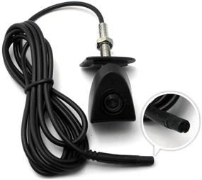 img 2 attached to Capture Clear Front Views with iNewcow Toyota Car Logo Camera - Waterproof and Wide-Angle CCD Lens