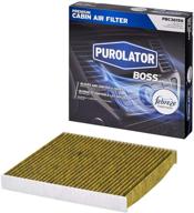 🚗 purolator pbc36156 purolatorboss premium cabin air filter with febreze freshness for dodge and jeep vehicles logo