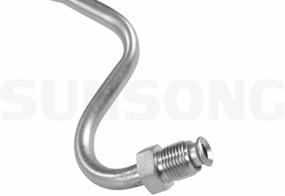 img 2 attached to 🔧 Sunsong Power Steering Pressure Line Hose Assembly 3401166