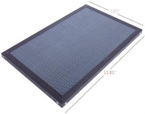 img 3 attached to 🔘 High-Quality Laser Honeycomb Working Table Panel Board Platform for CO2 Laser Engraving Machine - Dimensions 11.81&quot; × 7.87&quot; × 0.87&quot;