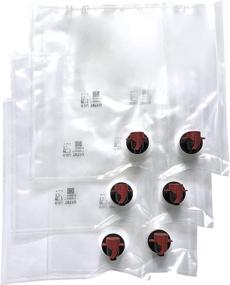 img 4 attached to Refill Bags for 6-Pack Wine Purses - 3 Liter BIB Bags for Du-Vino, Menu Baggy, Tippling Covert, Juggage, & AstroChill Wine/Drink Cooler Storage Bags from Astrapouch