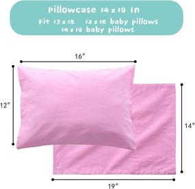 img 1 attached to Gina Era Ergonomic Pillowcase Pillowscase Bedding
