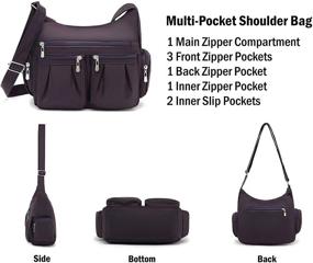 img 1 attached to 👜 Scarleton Multi Pocket Shoulder H140720 Women's Handbags & Wallets: Stylish Organization Essentials for Women