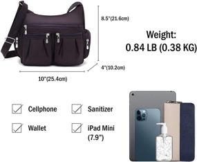 img 2 attached to 👜 Scarleton Multi Pocket Shoulder H140720 Women's Handbags & Wallets: Stylish Organization Essentials for Women