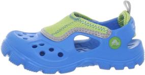 img 1 attached to Сандалии для маленьких мальчиков Crocs 14304