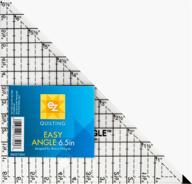 шаблон из акрила «easy angle» размером 6,5 дюйма для легкого квилтинга ez. логотип