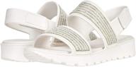 skechers footsteps rhinestone pearl sandals women's shoes and athletic logo